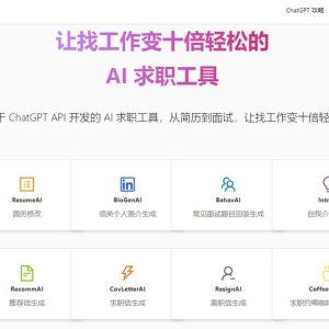 AI求职工具_在线版求职软件(含教程)