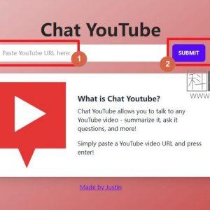 chatyoutube_Youtube视频内容总结工具(含教程)