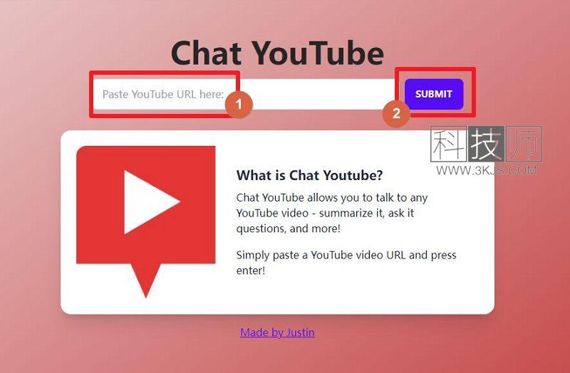 chatyoutube_Youtube视频内容总结工具(含教程)