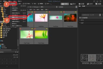 acdsee怎么改图片大小(ACDSee批量调整图片大小的具体方法)