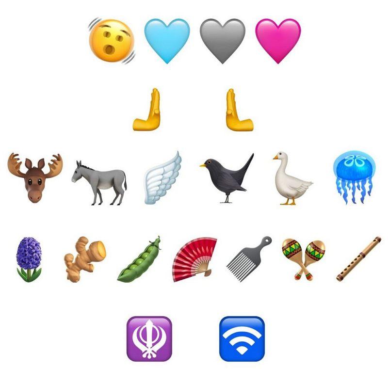 苹果 iOS 16.4 新加入的 21 个 Emoji 一览