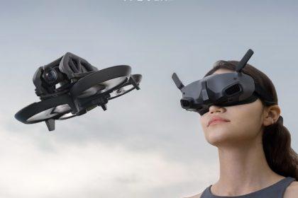 大疆发布两款新产品：DJI飞行眼镜一体版和DJI穿越摇杆2