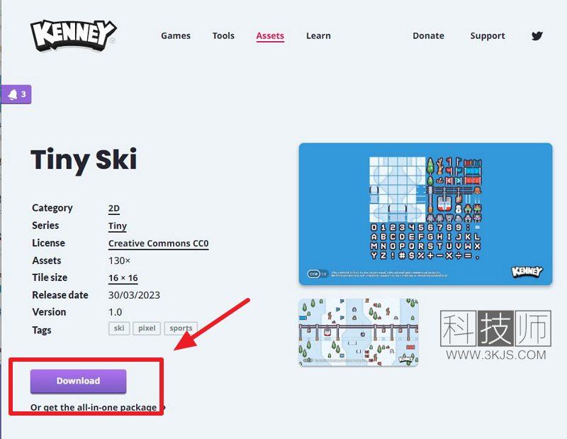 kenney_免费可商用游戏素材下载(含教程)