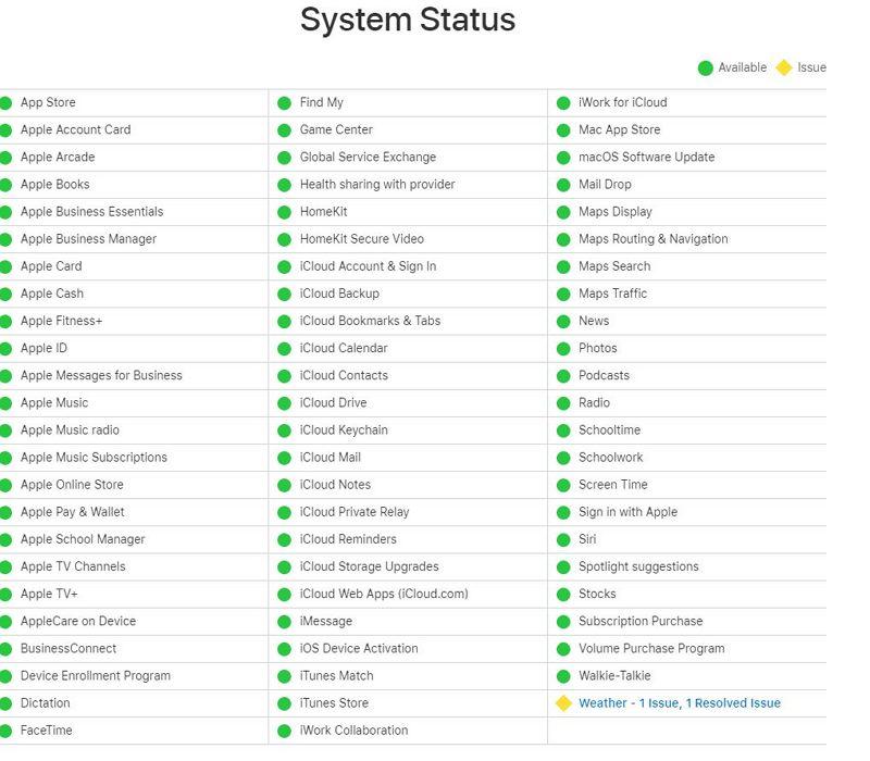 苹果iOS天气App全球大故障：问题持续一整天仍未解决