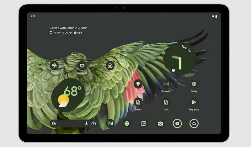 首款 Google Pixel Tablet 平板参数曝光 ：支持超宽带、无线充电
