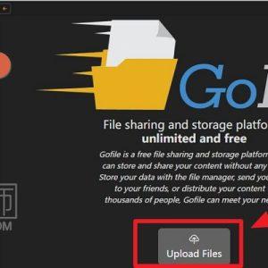 Gofile.io - 不限速网盘(含教程)