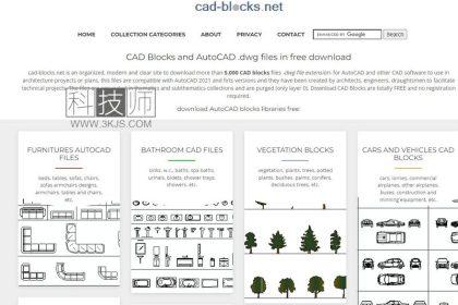 cad-blocks ：免费cad图块下载(含教程)