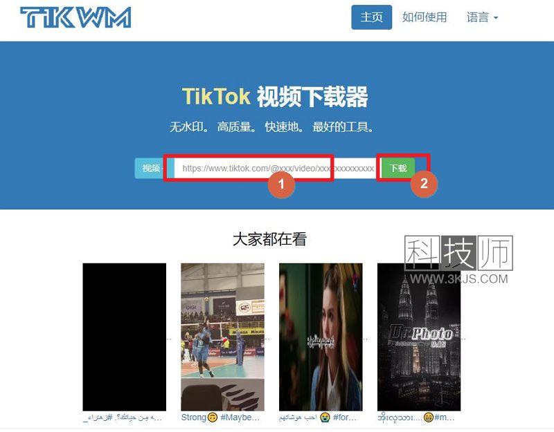 tikwm_tiktok视频下载(含教程)