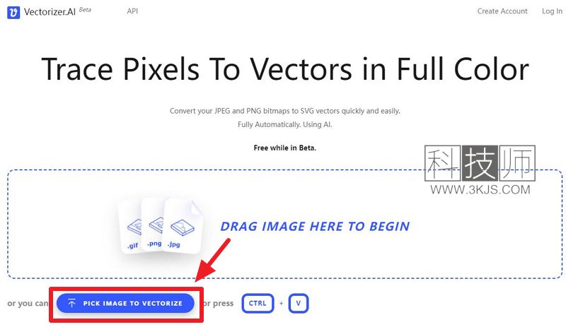 Vectorizer.AI - 位图转矢量图在线工具(含教程)