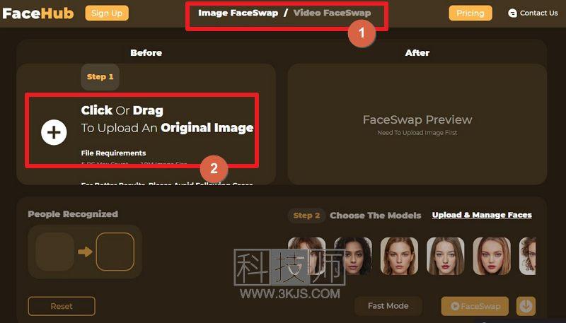 facehub_ AI智能换脸(支持视频和图片含教程)	