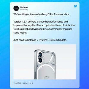 Noting OS 推出1.5.4版本固件更新，大幅降低待机功耗