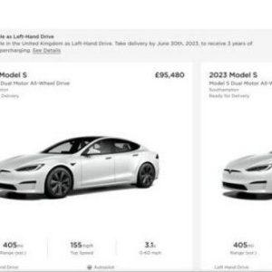 特斯拉宣布将不再生产右舵版 Model S 和 Model X