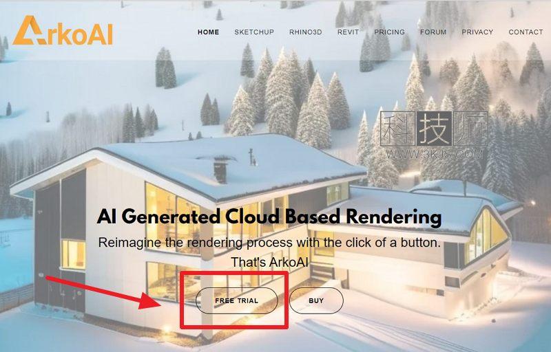ArkoAI - 基于AI的云渲染平台(含教程)