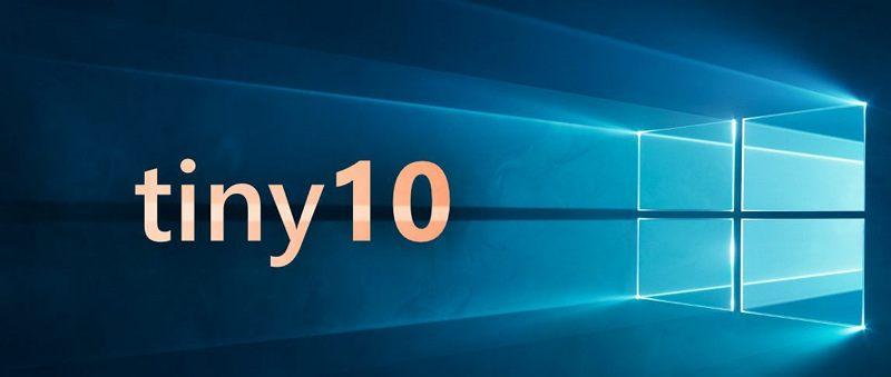 Tiny10 x64 23H1 发布：适合那些需要轻量级 Windows 10 的用户