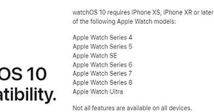watchOS 10支持那些苹果手表(支持watchOS 10的Apple Watch型号一览表)