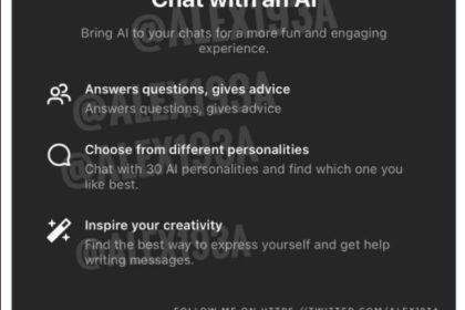 爆料称Instagram将导入AI聊天机器人且拥有30种不同的个性