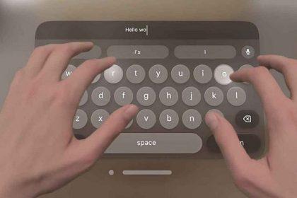 Apple Vision Pro支持像钢铁侠那样虚拟打字、眼球导航