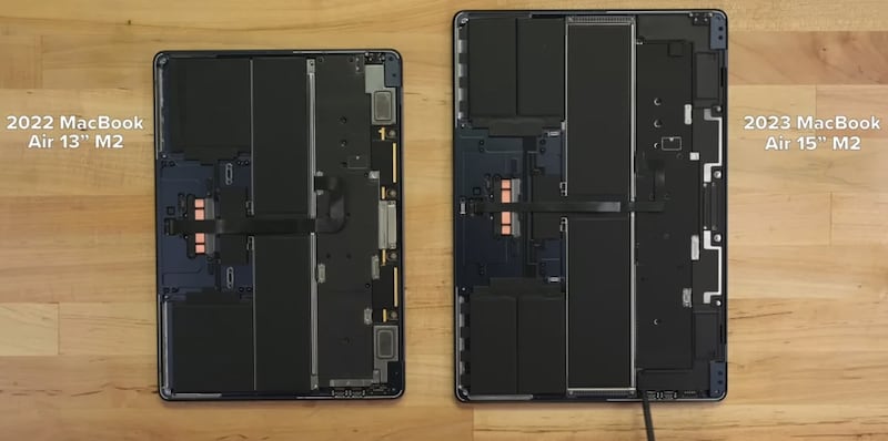 iFixit解拆15寸 MacBook Air ：来看看与13寸有什么区别