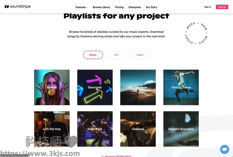 soundstripe - 无版权音乐下载网站(附教程)