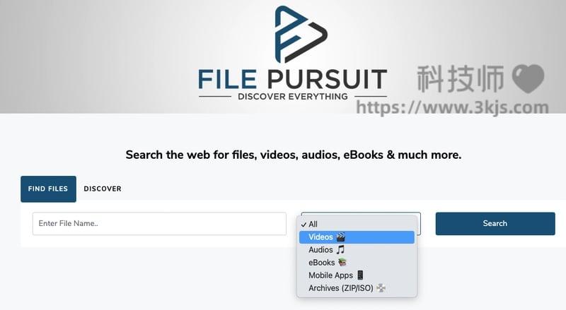 FILE PURSUIT - 网络文件搜索工具(含教程)