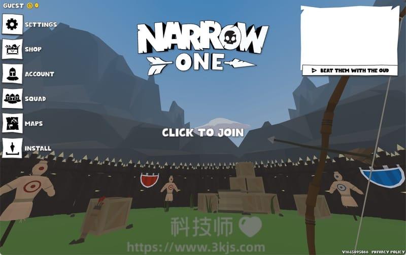 narrow.one - 复古风cs网页版在线玩(附教程)