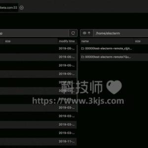 electerm - 跨平台的终端/SSH/SFTP客户端