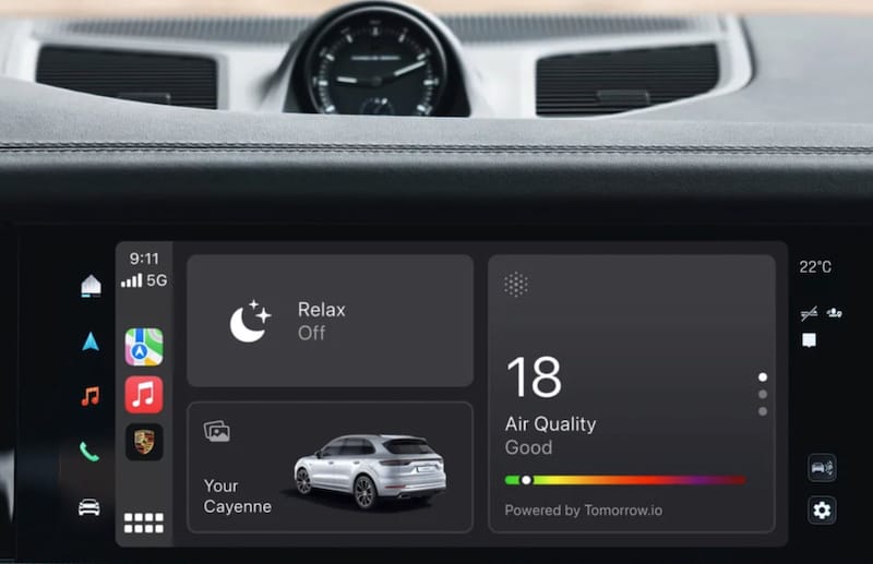 保时捷CarPlay更新：掌握空调等功能，让驾驶更便捷