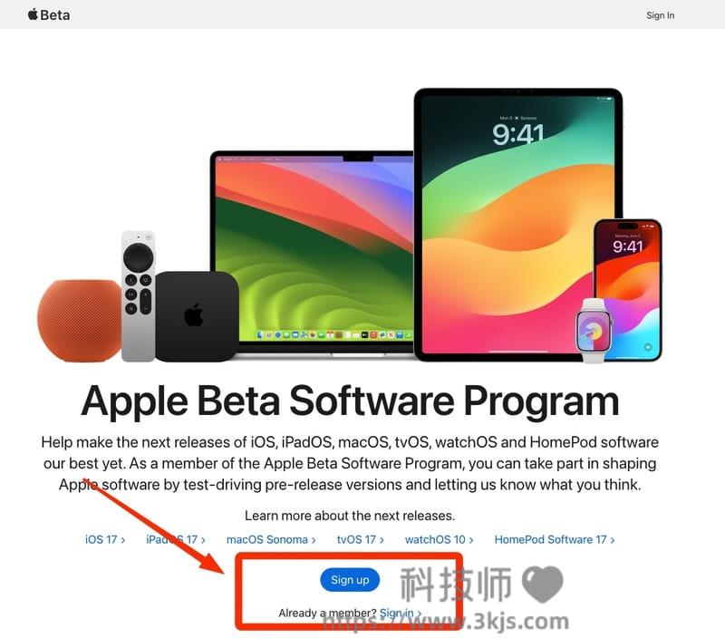 如何升级iOS 17 Beta公测版（iPhone升级iOS17申请教程及升级教程）