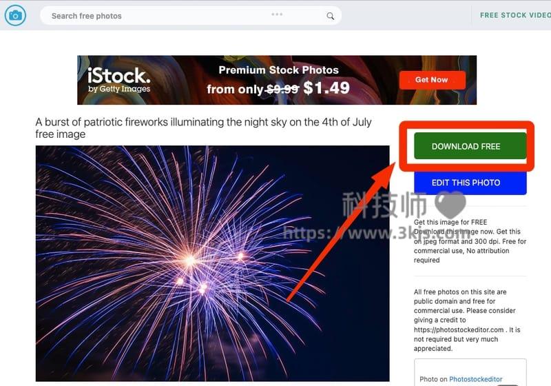 Photostockeditor - 免费商用图片下载网站(附教程)