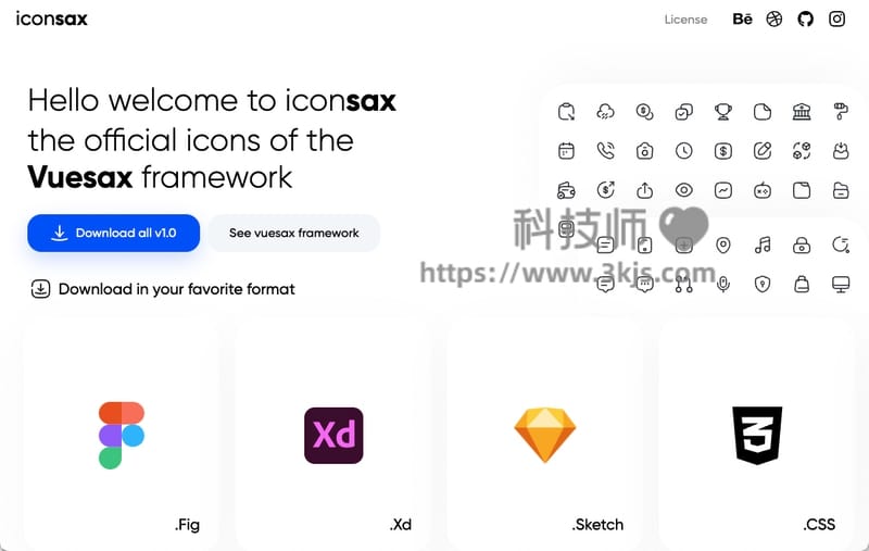 iconsax - 免费在线图标库(含教程)