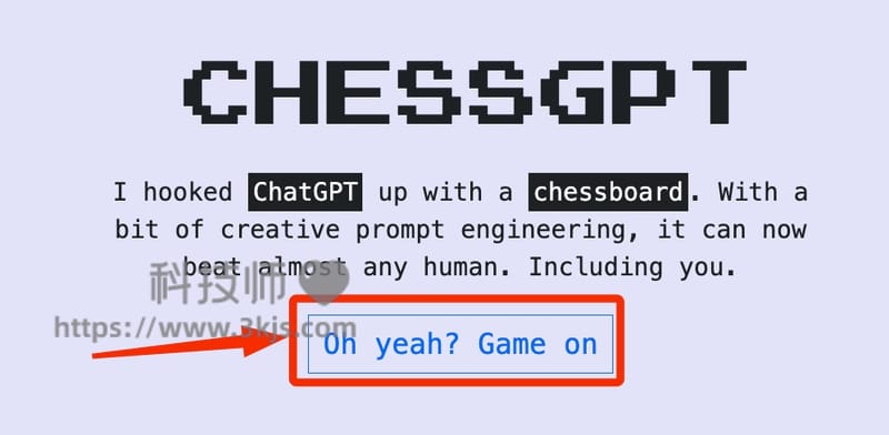 ChessGPT - 在线AI国际象棋游戏(含教程)