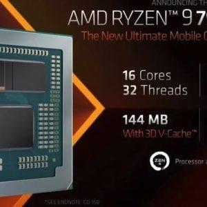 AMD Ryzen 9 7945HX3D 处理器公布：将首发搭载于华硕笔记本电脑
