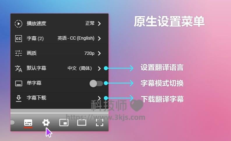 YouTube双字幕 - 谷歌浏览器youtube双语字幕插件(含教程)