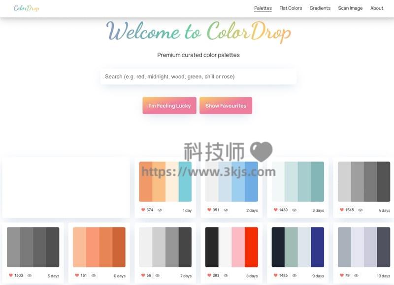 colordrop - 在线配色工具(含教程)