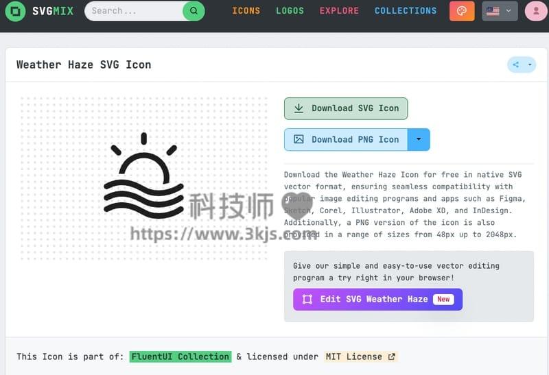 SVGMIX - 免费图标及免费Logo下载网站(含教程)