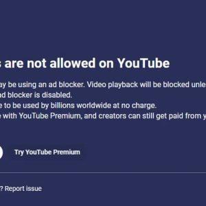Youtube向Adblocker用户推送60秒倒数广告