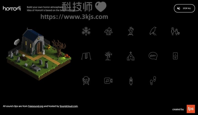 horrorli - 恐怖音效在线试听网站(含教程)