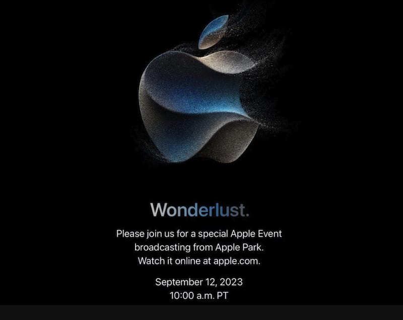 苹果宣布9月12日举行产品发布会：iPhone 15 要来了
