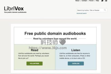 LibriVox - 有声读物在线收听及下载网站(含教程)