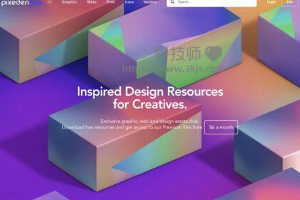 Pixeden - 设计素材下载网站