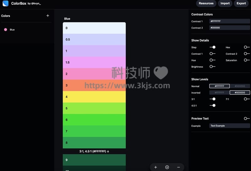 ColorBox - 在线配色网站(含教程)