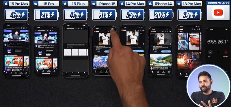  iPhone 15 全系手机续航大比拼：iPhone 15 Plus 击败 15 Pro Max