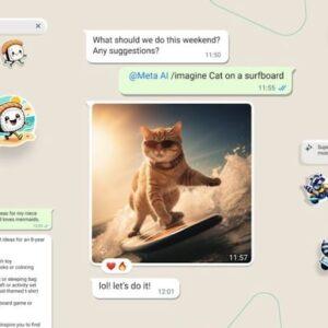 Meta宣布WhatsApp将新增生成式AI功能