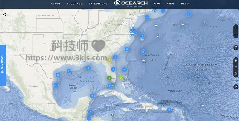 OCEARCH - 海洋生物追踪平台