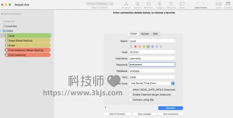 Sequel Ace - Mac的MySQL/MariaDB数据库管理工具