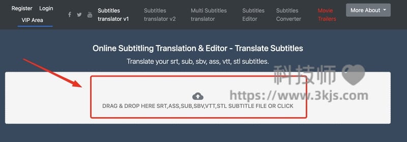 Subtitle Translator - 字幕翻译在线工具(含教程)