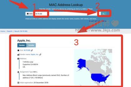MACLookup - mac地址查询在线工具(含教程)