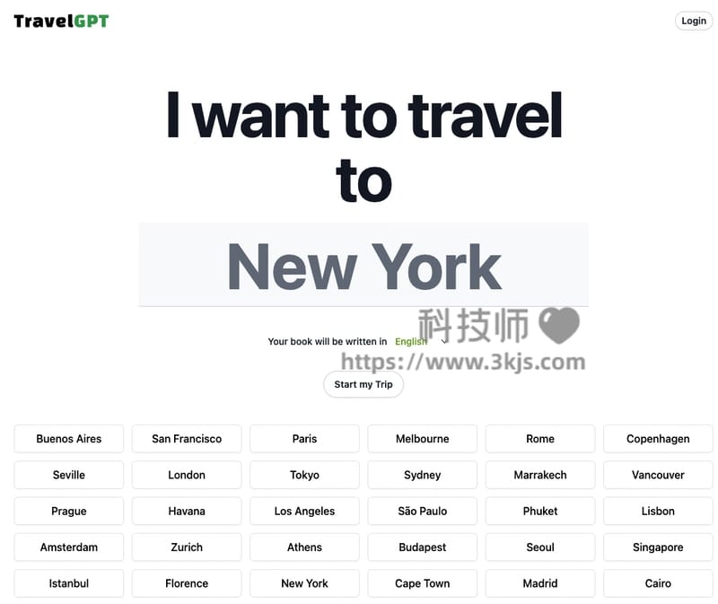 TravelGPT - 基于ChatGPT的旅规划网站(含教程)