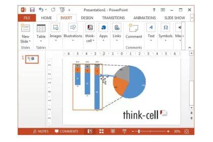 Thinkcell - ppt数据分析图表制作插件