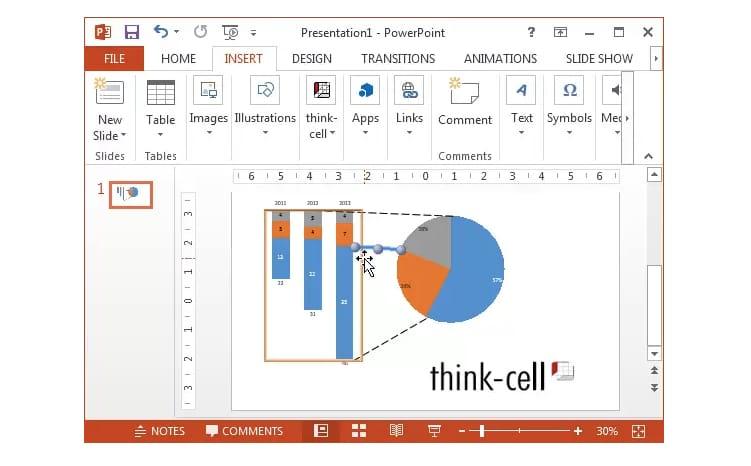 
Thinkcell - ppt数据分析图表制作插件
